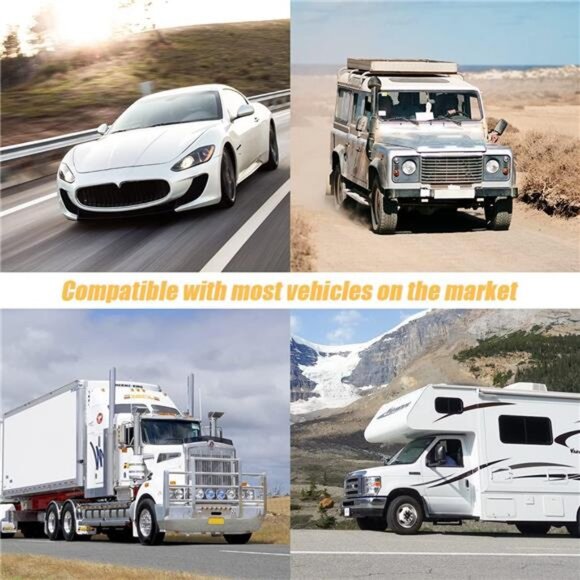 Carbon Fiber Steering Wheel Cover, Universal 15 inch Breathable Anti Slip, Black - Picture 5 of 7